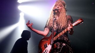 Courtney Love, onstage in 2010