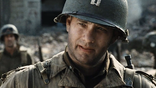 Tom Hanks in Saving Private Ryan