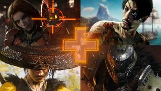 Upcoming PS5 games title image showcasing Death Stranding 2, Like a Dragon: Pirate Yakuza in Hawaii, Ghost of Yotei, and Doom the Dark Ages