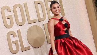 Selena Gomez at the Golden Globes