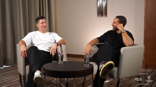 Rio Ferdinand sat down with Robert Lewandowski for an in-depth chat