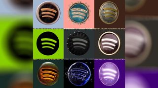 Spotify new logos for Wrapped 2025