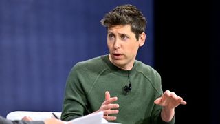 Sam Altman speaks onstage during The New York Times Dealbook Summit 2024.