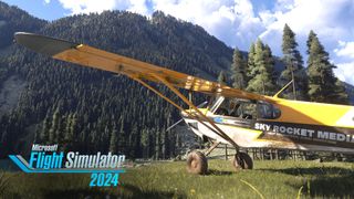 Microsoft Flight Simulator 2024 loading screen on Xbox Series X