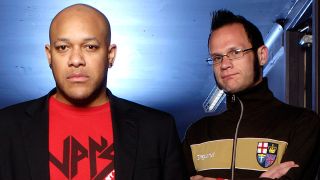 Howard Jones and Adam D together in Killswitch Engage in 2006