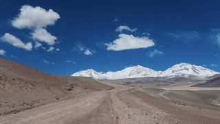 mountains of the Andes, Chile 