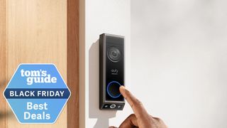 eufy e340 doorbell with black friday deal sticker