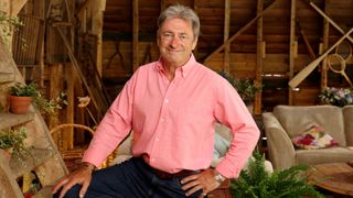 Alan Titchmarsh posing for a press shot of Love Your Weekend with Alan Titchmarsh