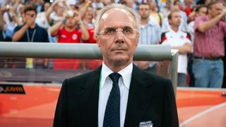 Sven Goran Eriksson England manager at the 2006 World Cup