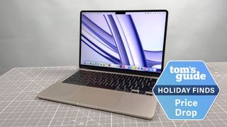 MacBook Air M3 13-inch with Tom&#039;s Guide Holiday Finds badge 