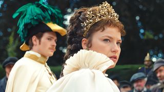 Philip Froissant and Devrim Lingnau in The Empress season 2