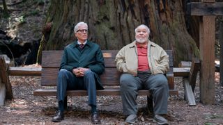 Ted Danson and Stephen McKinley Henderson in A Man on the Inside on Netflix.