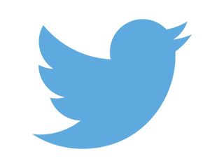 Twitter logo blue