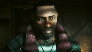 Idris Elba in Cyberpunk 2077