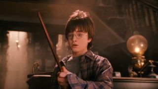 Daniel Radcliffe in Harry Potter and the Sorcerer&#039;s Stone.