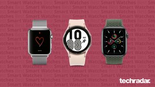 Drei der besten Smartwatches: Samsung Galaxy Watch 4, Apple Watch 6 und Apple Watch SE