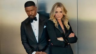 Jamie Foxx and Cameron Diaz in Back in Action on Netflix