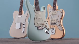 Fender Telecaster, Stratocaster and Jazzmaster