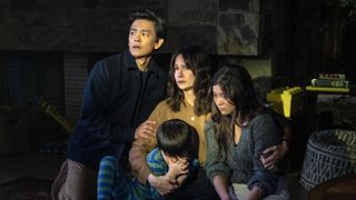 Afraid movie starring John Cho, Katherine Waterson, Lukita Maxell and Isaac Bae