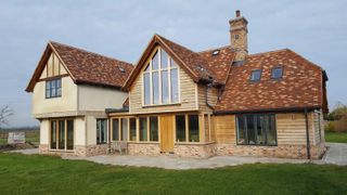 Traditional oak and timber frame self build