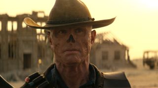 Fallout season 2: Walton Goggins as The Ghoul in Prime Video&#039;s show, Fallout. 