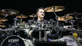 Charlie Benante of Anthrax performs during Mx Metal Festo 2024 at velodromo on April 13, 2024 in Monterrey, Mexico.