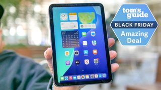 iPad mini 7 with Tom&#039;s Guide Black Friday badge