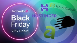 An image of the logos of the best VPS deals this Black Friday