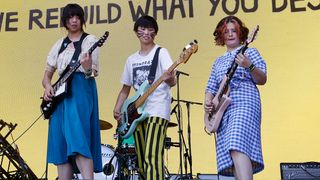 The Linda Lindas perform during the 2023 Boston Calling Music Festival at Harvard Athletic Complex on May 28, 2023 in Boston, Massachusetts