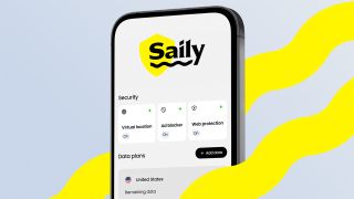 Image showing Saily in use on a smartphone