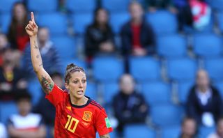 Jennifer Hermoso is the record scorer for Spain&#039;s women&#039;s team (Richard Sellers/PA).