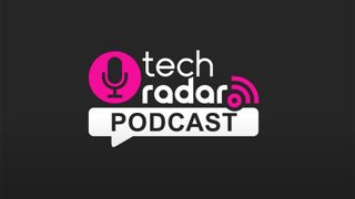 TechRadar Podcast logo on a black background