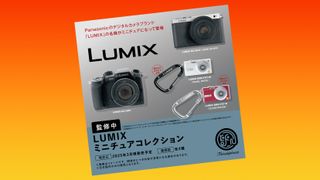 Miniature Panasonic Lumix camera toys