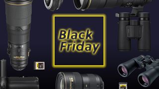 Nikon Store Black Friday graphic with version Nikon products