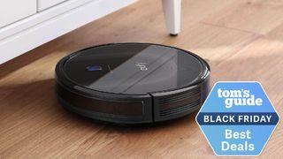 eufy Robot Vacuum 11S MAX on wooden flooring