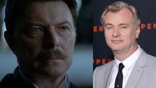 David Bowie in The Prestige and Christopher Nolan in 2023