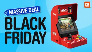 Black Friday retro game deal; a UNICO Mini MVS arcade console