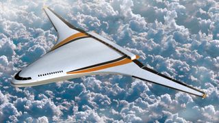 Blended wing body aircraft conception, future aircraft