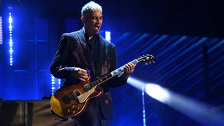 Pat Smear of Foo Fighters performs onstage during the 36th Annual Rock &amp; Roll Hall Of Fame Induction Ceremony at Rocket Mortgage Fieldhouse on October 30, 2021 in Cleveland, Ohio