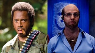 Robert Downey Jr. and Tom Cruise&#039;s Tropic Thunder characters