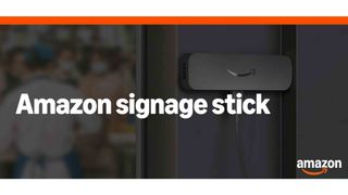 Amazon Signage Stick