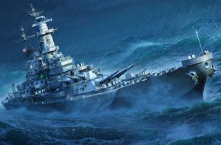 USS Missouri in World of Warships