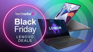 Lenovo Legion and Yoga laptops with TechRadar branding