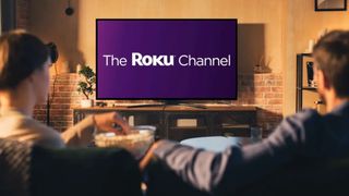 Roku Channel on a television set