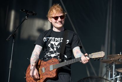  Ed Sheeran performs on day 3 of BottleRock Napa Valley