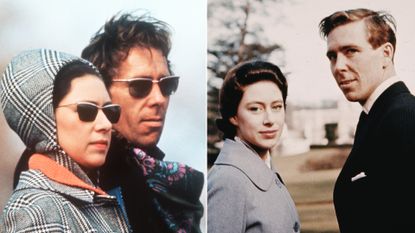 Princess Margaret and husband Lord Snowdon wear sunglasses 