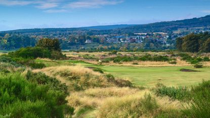 The 8th hole at Tain on Scotland&#039;s north-east coast