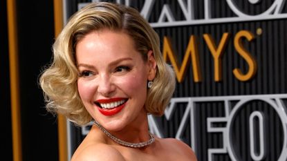 Katherine Heigl attends the 75th Primetime Emmy Awards at Peacock Theater on January 15, 2024 in Los Angeles, California