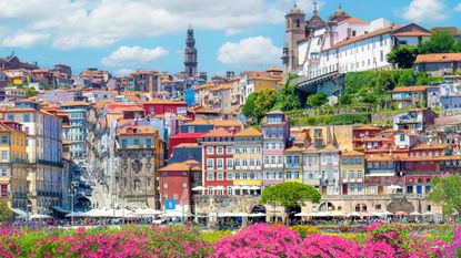 image of colorful buildings in Portugal