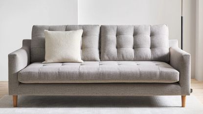 John Lewis Draper II Large 3 Seater Sofa in a living room